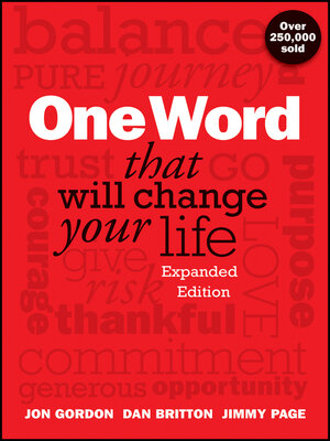 cover image of One Word That Will Change Your Life, Expanded Edition